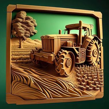 3D model Farming Simulator 2009 game (STL)